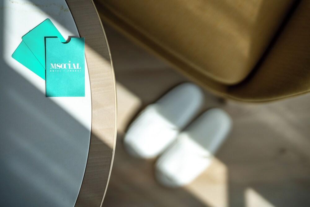 M Social Hotel Phuket Room Type - Trendy Suite (Afterglow) M Social Hotel Phuket Room Type - Trendy Suite (Afterglow)