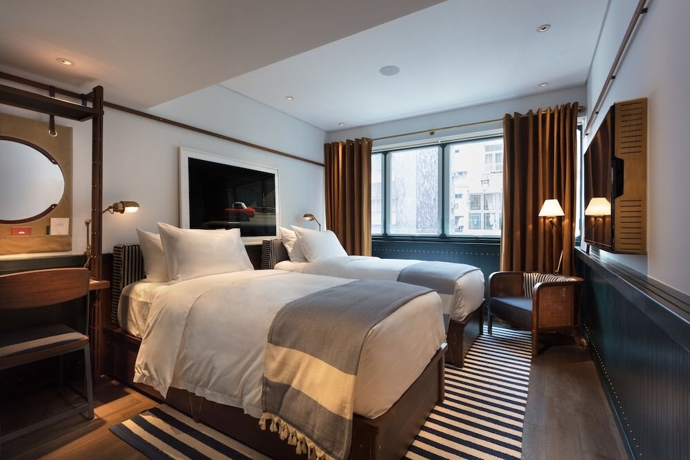 The Fleming Hong Kong Room Type - Medium Room with Two Single Beds The Fleming Hong Kong Room Type - Medium Room with Two Single Beds