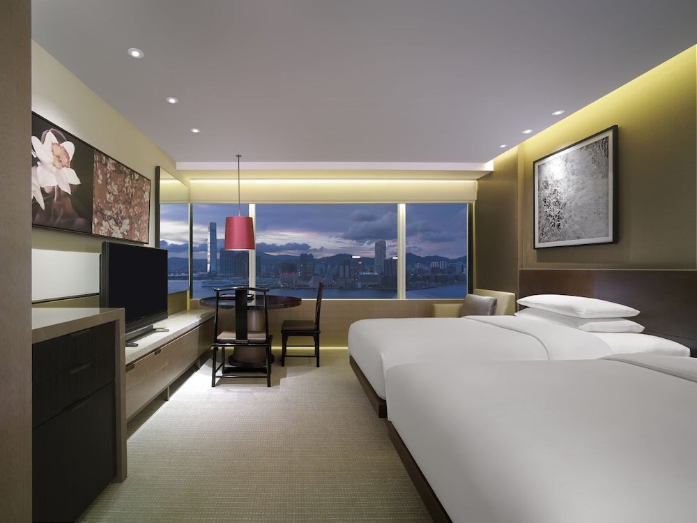 Grand Hyatt Hong Kong Room Type - Room, 2 Twin Beds, Harbor View