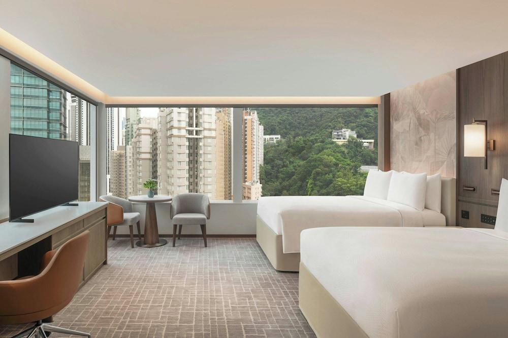 JW Marriott Hotel Hong Kong Room Type - Infinity Room, 2 Double Beds, City View JW Marriott Hotel Hong Kong Room Type - Infinity Room, 2 Double Beds, City View