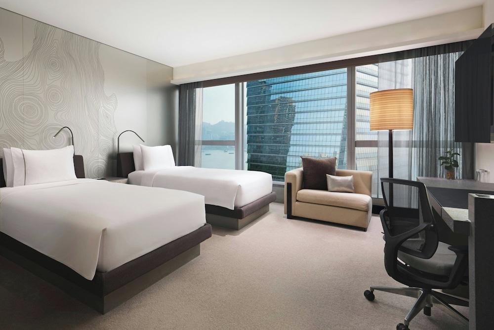 W Hong Kong by Marriott Room Type - Spectacular Room, Room, 2 Twin Beds, Harbor View W Hong Kong by Marriott Room Type - Spectacular Room, Room, 2 Twin Beds, Harbor View