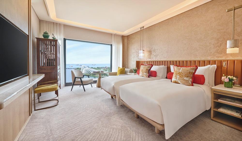 Mandarin Oriental, Singapore Room Type - Twin Room, Sea View
