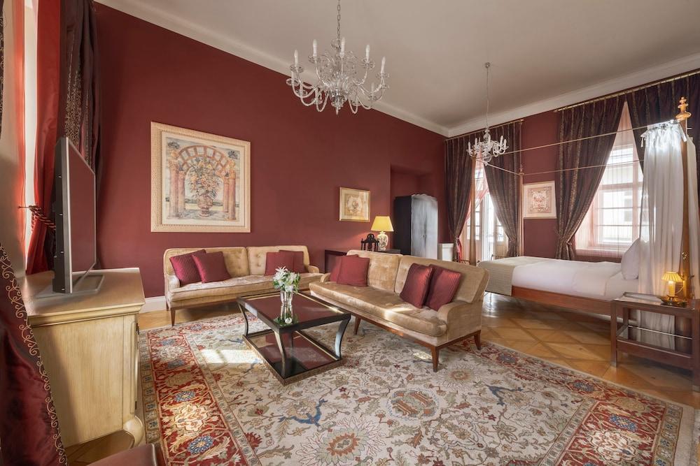 The Mozart Prague Room Type - Luxury Suite, 1 King Bed, Balcony