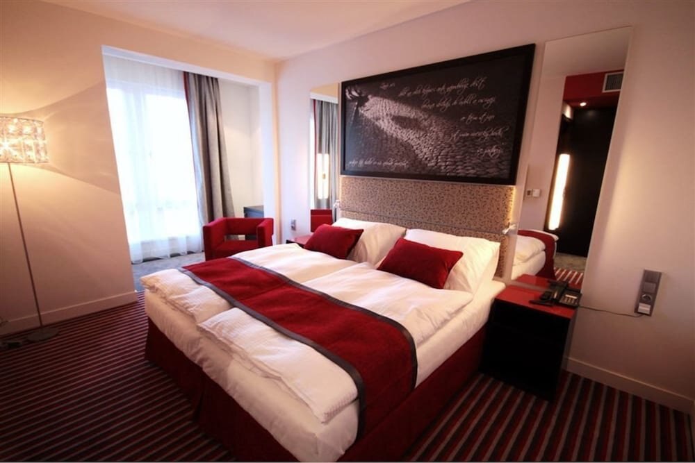 Red and Blue Design Hotel Prague Room Type - Double or Twin Room