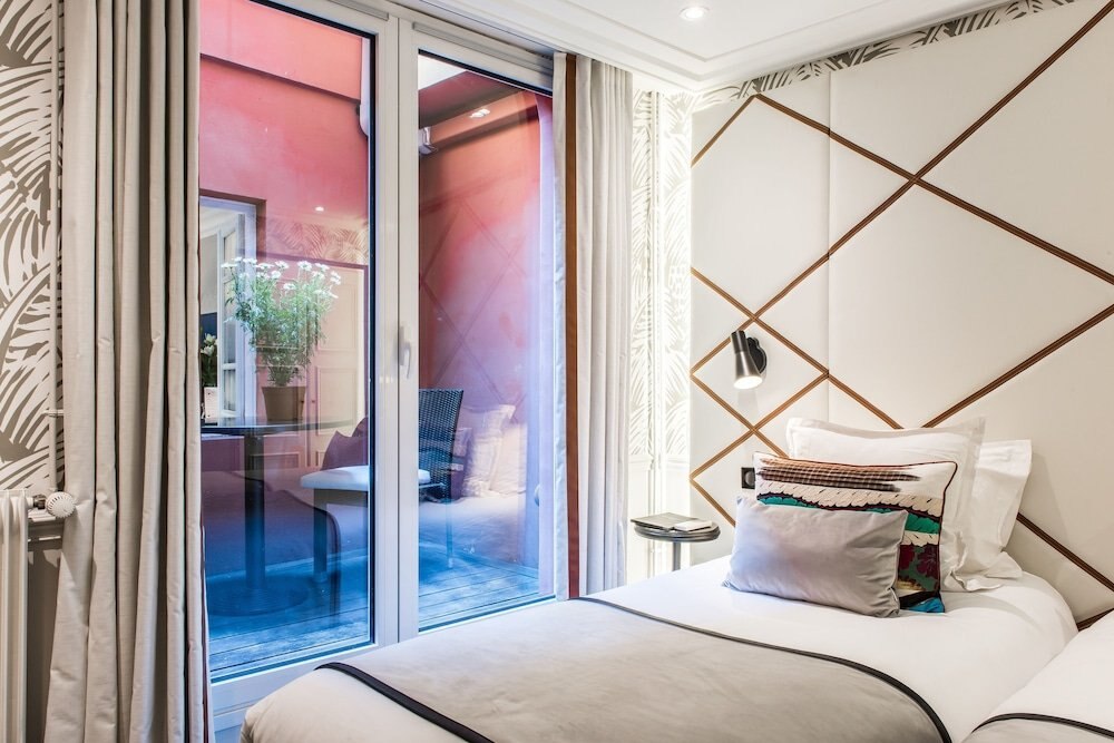 Hôtel Jardin le Bréa Room Type - Classic Twin Room