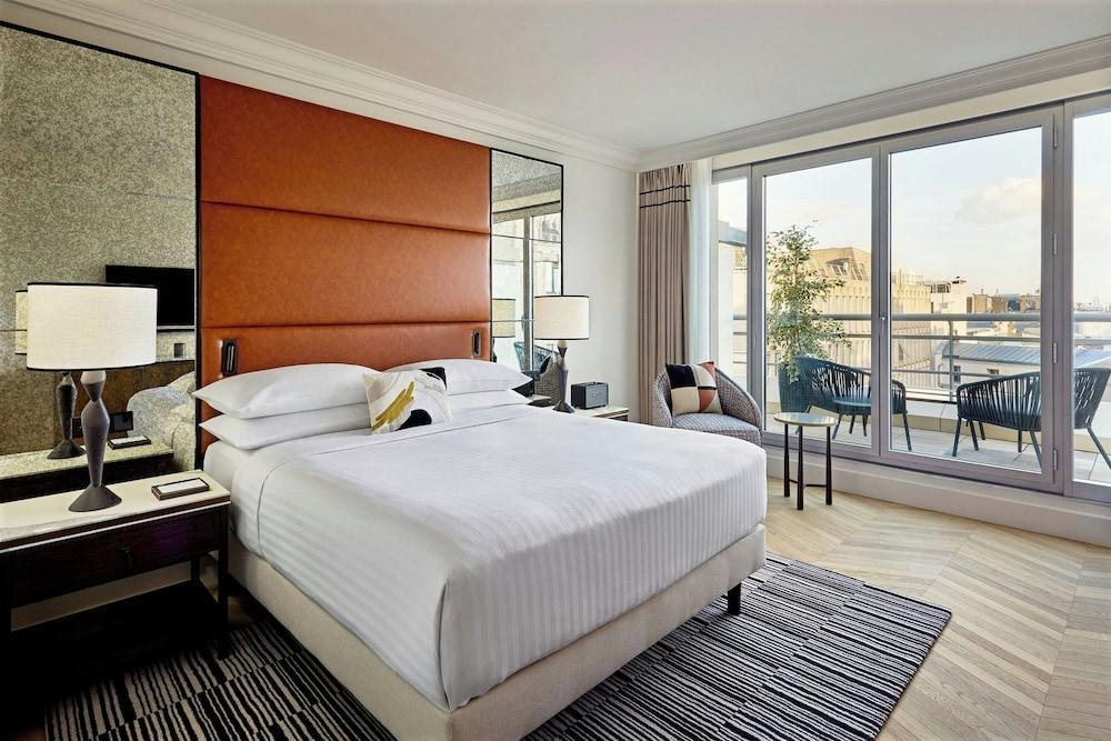 Paris Marriott Champs Elysees Hotel Room Type - Terrace City View King Room Paris Marriott Champs Elysees Hotel Room Type - Terrace City View King Room