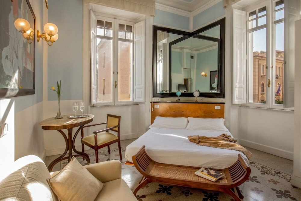 Hotel Emona Aquaeductus Room Type - Triple Room, 1 double bed and 1 single bed or 3 single beds Hotel Emona Aquaeductus Room Type - Triple Room, 1 double bed and 1 single bed or 3 single beds