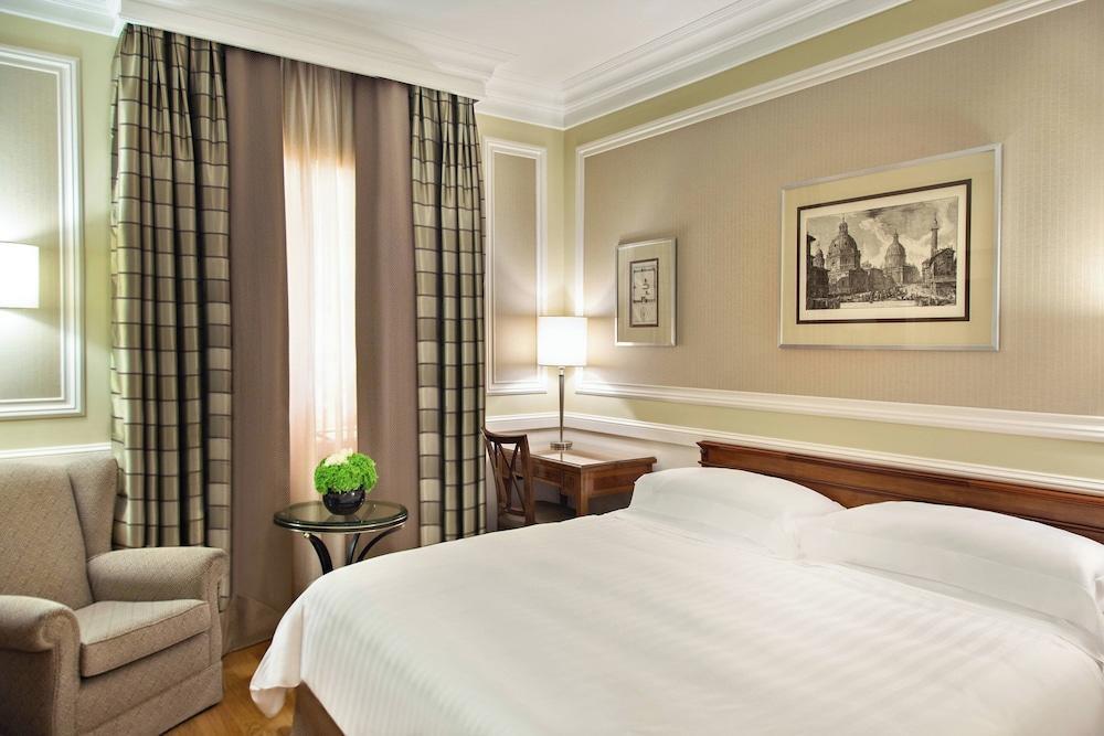 Rome Marriott Grand Hotel Flora Room Type - Deluxe Room, 1 King Bed