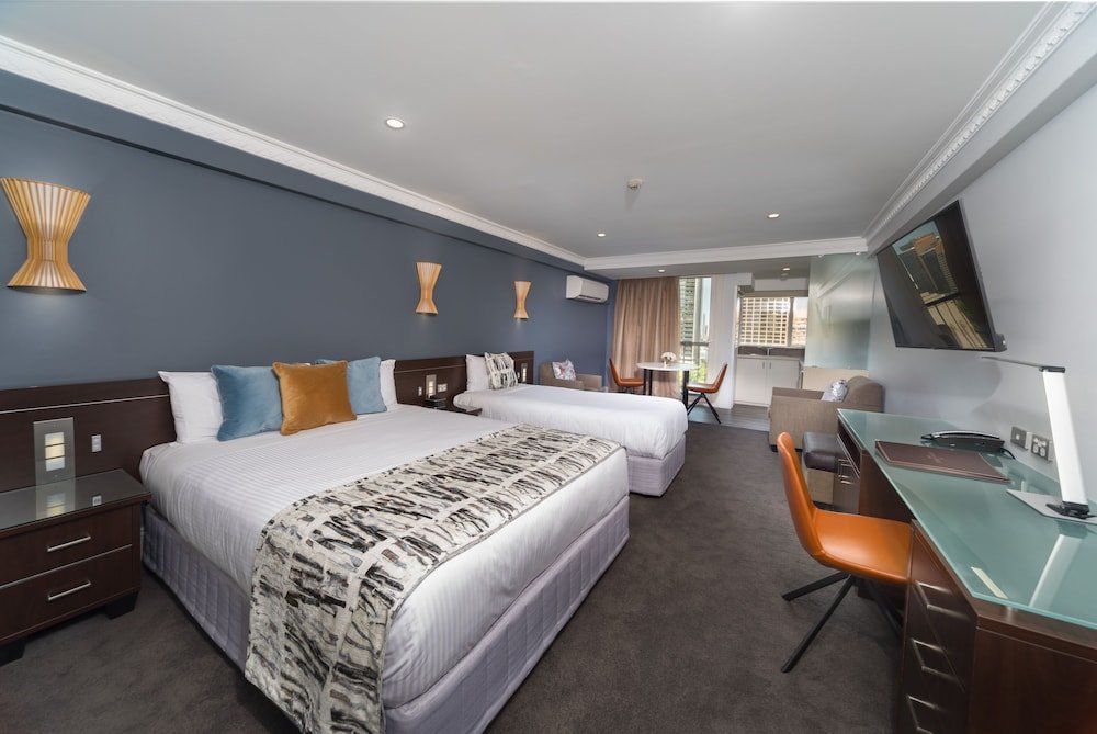 Hyde Park Inn Room Type - Deluxe Studio + Light Breakfast placed in Room Hyde Park Inn Room Type - Deluxe Studio + Light Breakfast placed in Room