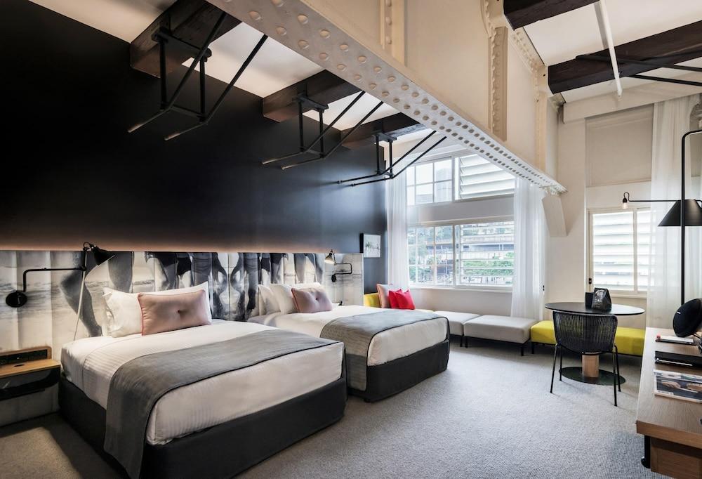 Ovolo Sydney Woolloomooloo, a Wyndham Hotel Room Type - Room, 2 Double Beds, City View (Urban) Ovolo Sydney Woolloomooloo, a Wyndham Hotel Room Type - Room, 2 Double Beds, City View (Urban)
