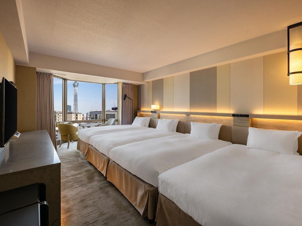 Asakusa View Hotel Room Type - Standard Twin with Skytree Side (4 Adults)