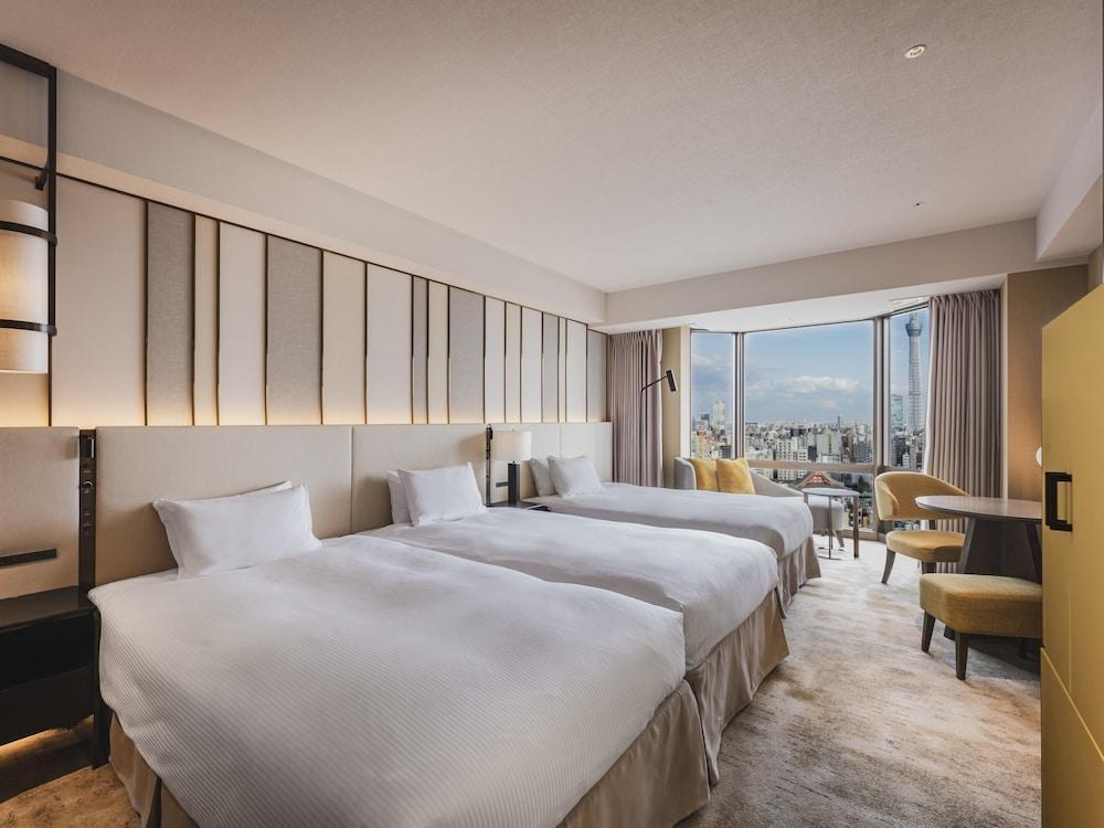 Asakusa View Hotel Room Type - Superior Deluxe Twin with Skytree Side with 1Extra Bed (3 adults),Non Smoking