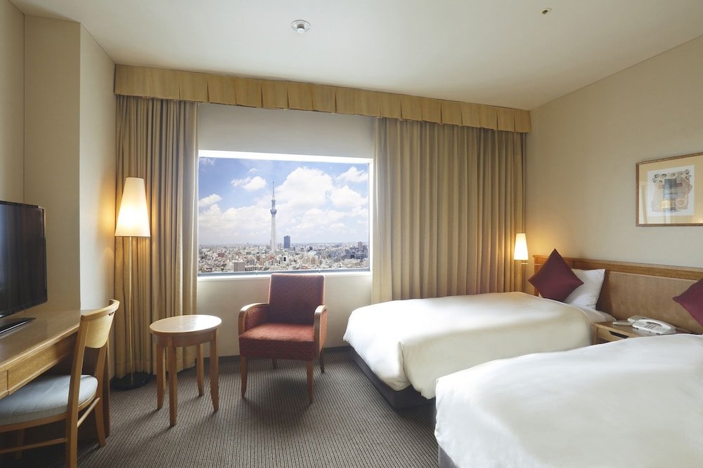 Daiichi Hotel Ryogoku Room Type - Moderate Twin Room, Non Smoking , Sky Tree View