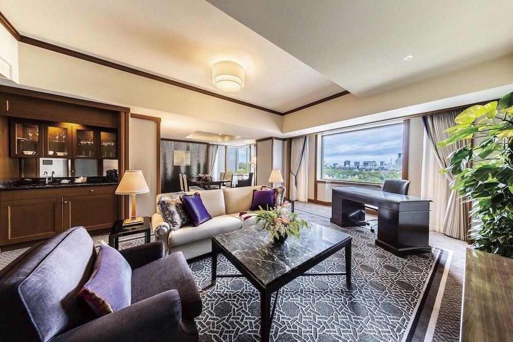 Imperial Hotel, Tokyo Room Type - Main Building Park View Corner Suite King Imperial Hotel, Tokyo Room Type - Main Building Park View Corner Suite King