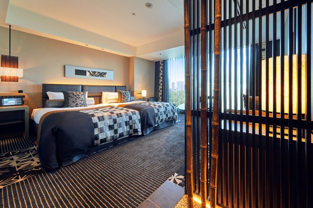 Hotel New Otani Tokyo The Main Room Type - The Main Standard Twin Room with Cypress Bath "Shin-Edo" Non-Smoking Hotel New Otani Tokyo The Main Room Type - The Main Standard Twin Room with Cypress Bath "Shin-Edo" Non-Smoking