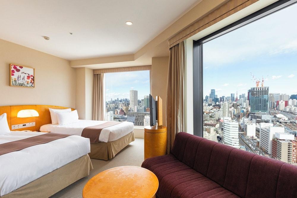 Shinagawa Prince Hotel Room Type - Main Tower Upper Floor Corner Twin Room, Non-Smoking (30th-34th floors) Shinagawa Prince Hotel Room Type - Main Tower Upper Floor Corner Twin Room, Non-Smoking (30th-34th floors)