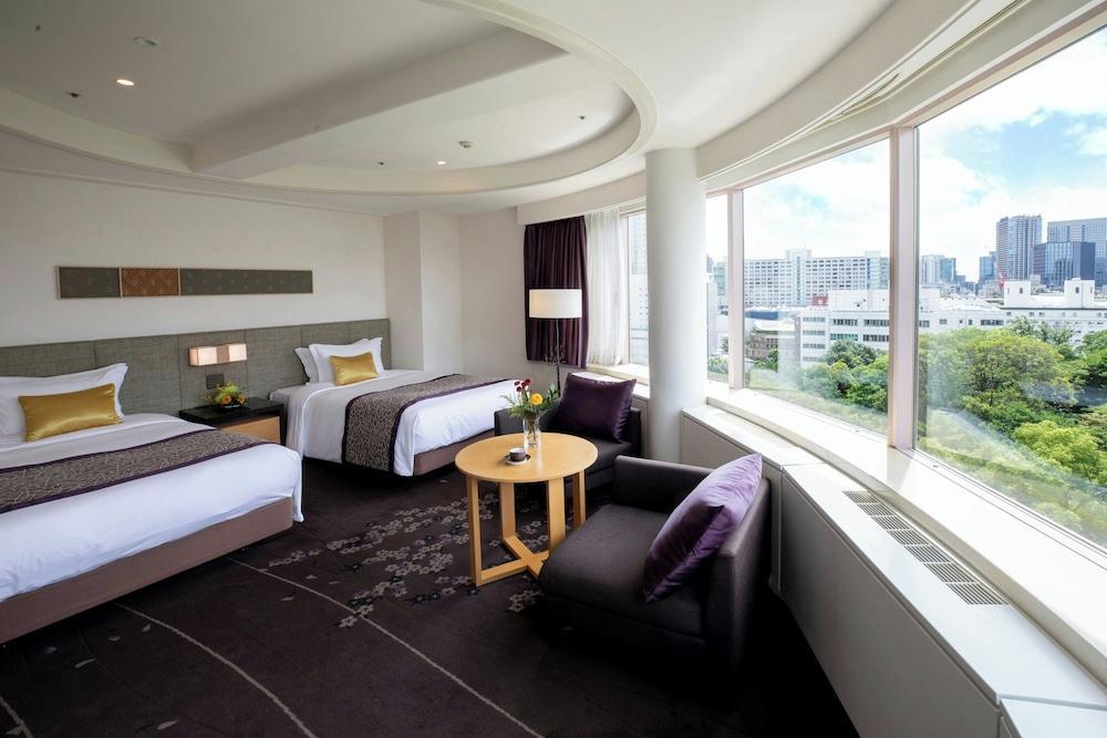 The Prince Sakura Tower Tokyo, Autograph Collection Room Type - [Upper Floor] Junior Suite Twin Room, Non Smoking + Sauna Access