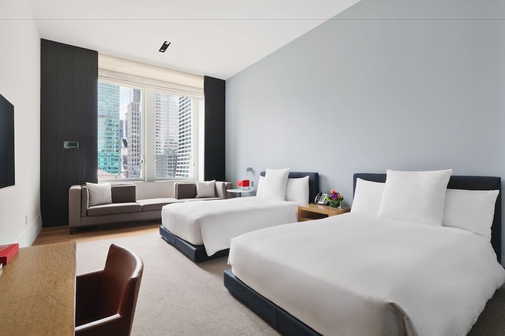 ANDAZ 5TH AVENUE, BY HYATT Room Type - Deluxe Room, 2 Double Beds, City View