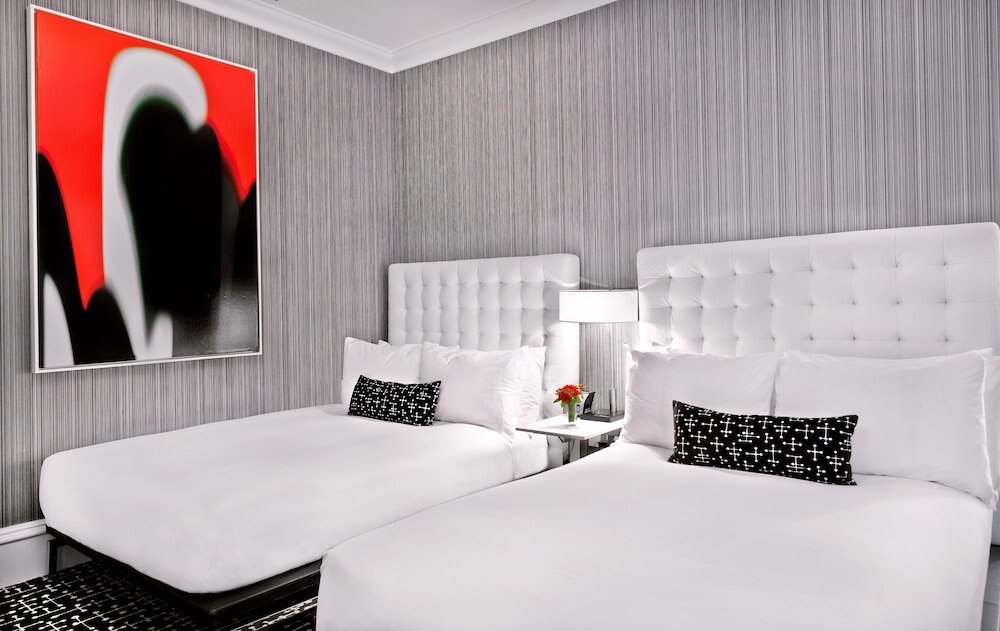 Moderne Hotel Room Type - Deluxe Room, 2 Double Beds