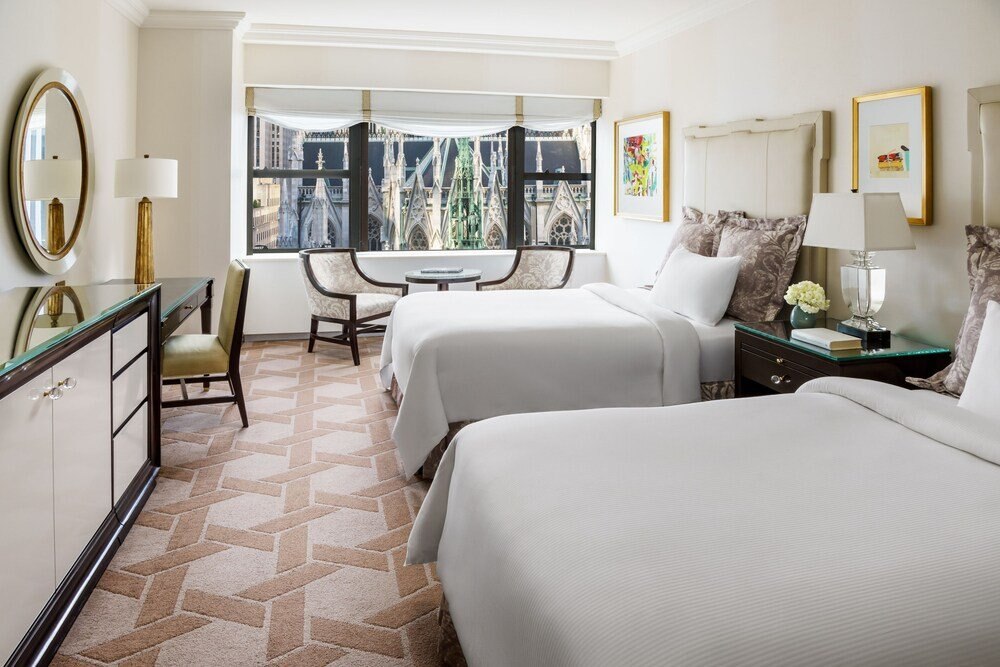Lotte New York Palace Room Type - Room, 2 Double Beds (Cathedral View) Lotte New York Palace Room Type - Room, 2 Double Beds (Cathedral View)
