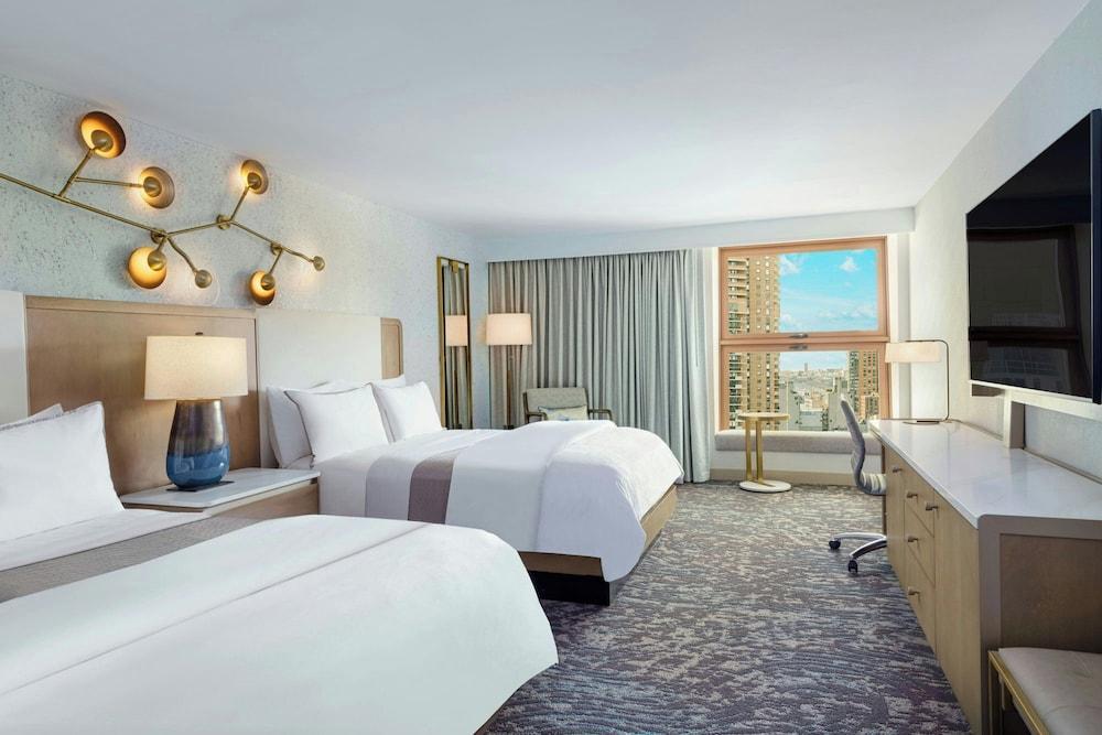 The Westin New York at Times Square Room Type - Grand Room, 2 Queen Beds, Roll-in Shower (Mobility/Hearing Access, Deluxe) The Westin New York at Times Square Room Type - Grand Room, 2 Queen Beds, Roll-in Shower (Mobility/Hearing Access, Deluxe)