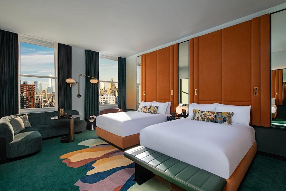 W New York - Union Square Room Type - Premier Room, 2 Queen Beds, Park View