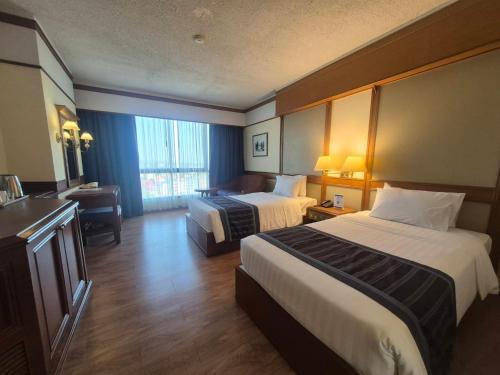 CHOLCHAN PATTAYA BEACH RESORT Room Type - Moonlight Room (Twin Bed)