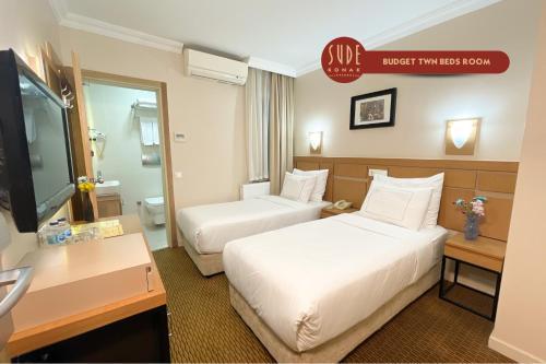 Sude Konak Room Type - Budget Double Twin Bedroom Economy Sude Konak Room Type - Budget Double Twin Bedroom Economy