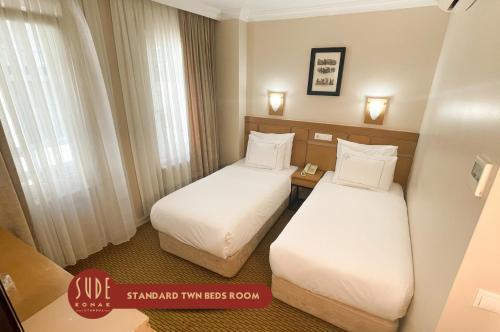 Sude Konak Room Type - Standard Double Twin Bedroom Sude Konak Room Type - Standard Double Twin Bedroom