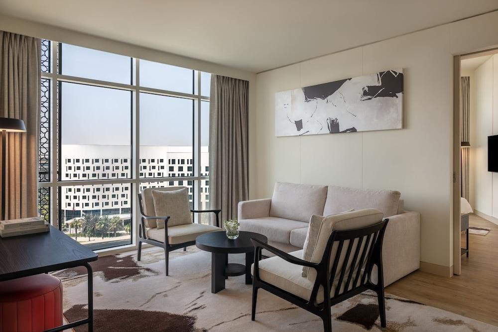 YAS PLAZA MARINA by IHG - Theme Park Access Room Type - 2 Bedroom Suite Plaza View Theme Park Access YAS PLAZA MARINA by IHG - Theme Park Access Room Type - 2 Bedroom Suite Plaza View Theme Park Access
