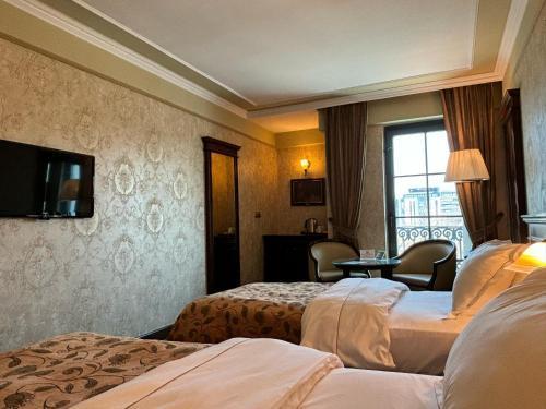 Germir Palas Hotel - Special Class Room Type - Deluxe Twin Room with Park View