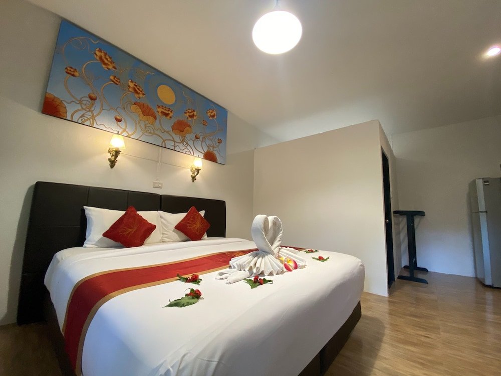 The Krabi Forest Homestay Room Type - Air Conditioning Room, 1 King Bed, Garden View