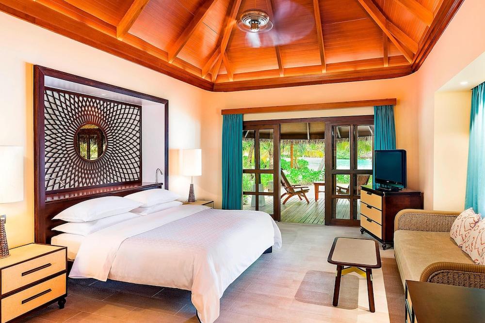 Sheraton Maldives Full Moon Resort & Spa Room Type - Cottage, 1 King Bed, Smoking (View)