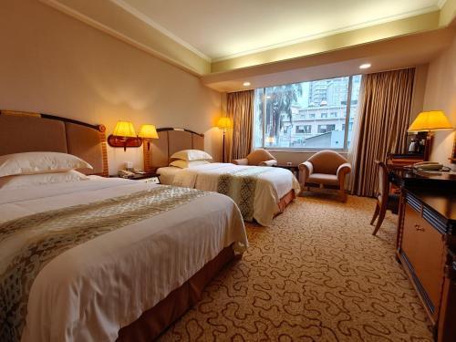 Panyu Hotel Room Type - Friendship Building Standard Twin Room Panyu Hotel Room Type - Friendship Building Standard Twin Room