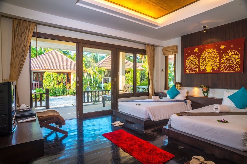 Am Samui Resort Room Type - Deluxe Bungalow, Balcony, Ocean View