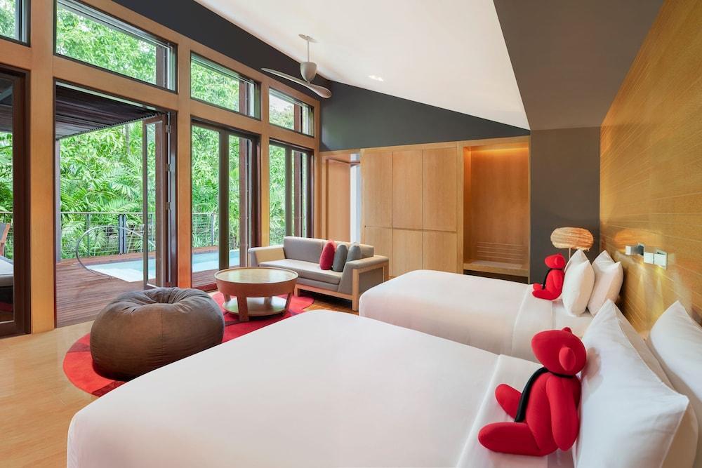 W Koh Samui by Marriott Room Type - Deluxe, 1 Bedroom Villa, 2 Queen, Garden view, Private pool