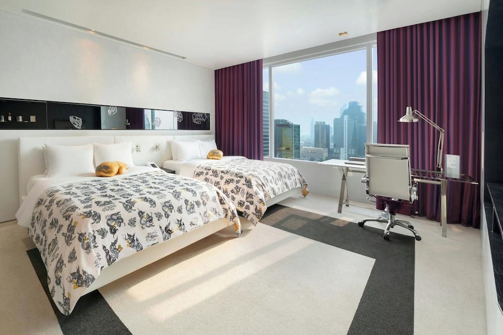W Bangkok by Marriott Room Type - Standard Room, 2 Queen Beds, Non Smoking