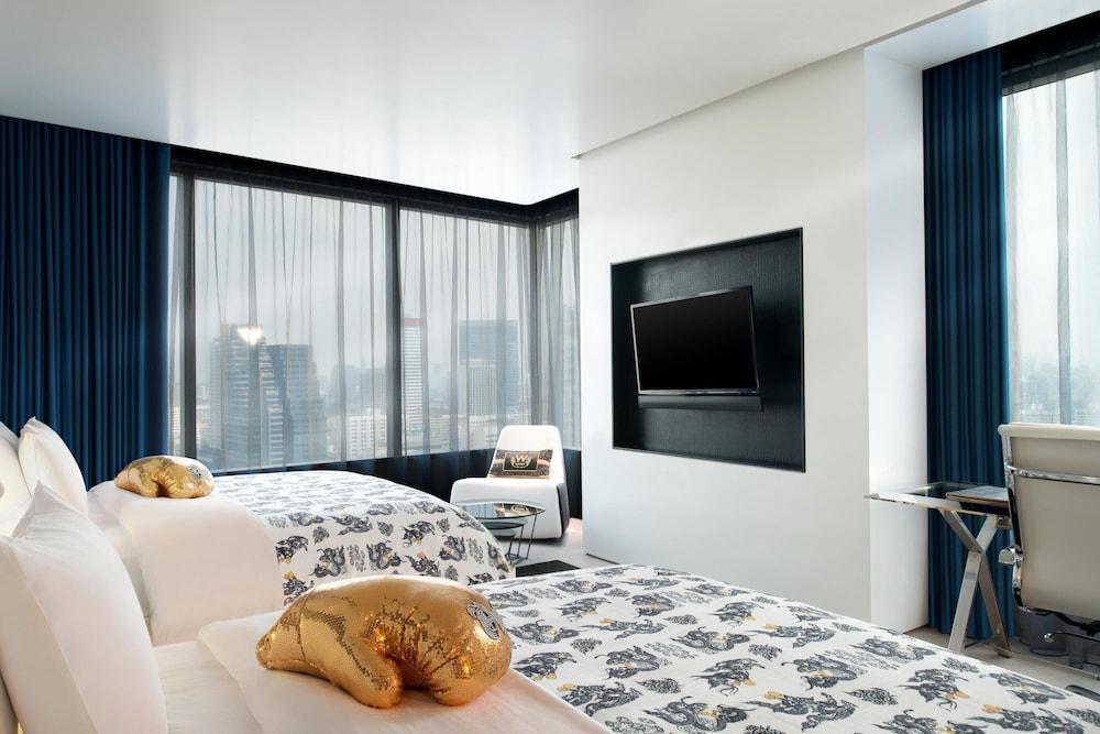 W Bangkok by Marriott Room Type - Premier Room, 2 Queen Beds, Non Smoking, Corner W Bangkok by Marriott Room Type - Premier Room, 2 Queen Beds, Non Smoking, Corner