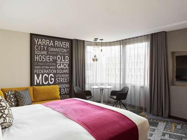 Pullman Melbourne City Centre Room Type - Premium Deluxe Room 1 King Bed